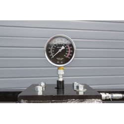 NOVA TY5001 hydraulisk/pneumatisk værkstedspresse 50 t