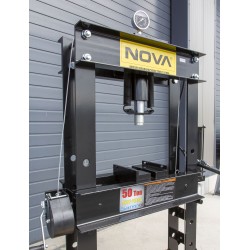 NOVA TY5001 hydraulisk/pneumatisk verkstadspress 50t