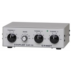 Comet CAT-10 manuell antennetuner, 3,5–50 MHz, maks. 10 W