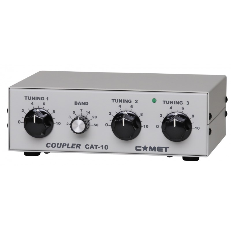 Comet CAT-10 manual antenna tuner 3,5-50 MHz, max. 10 W