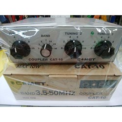 Comet CAT-10 manuell antennetuner, 3,5–50 MHz, maks. 10 W
