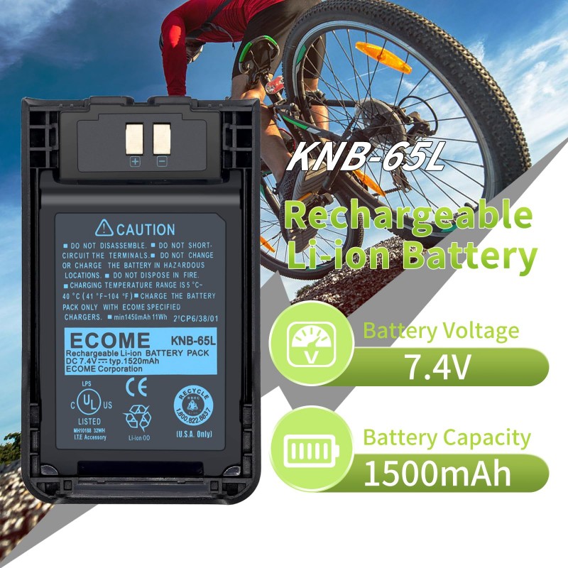 Kenwood KNB-65L 1520 mAh