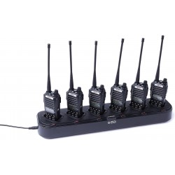 6-paikkainen lataustelakka Baofeng UV-82-radiopuhelimille