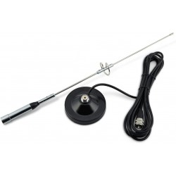 MAG 270 PRO-kjøretøyantenne med magnetfot, 2 m / 70 cm