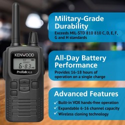 Kenwood PKT-300 16-kanavainen PMR446 radiopuhelin