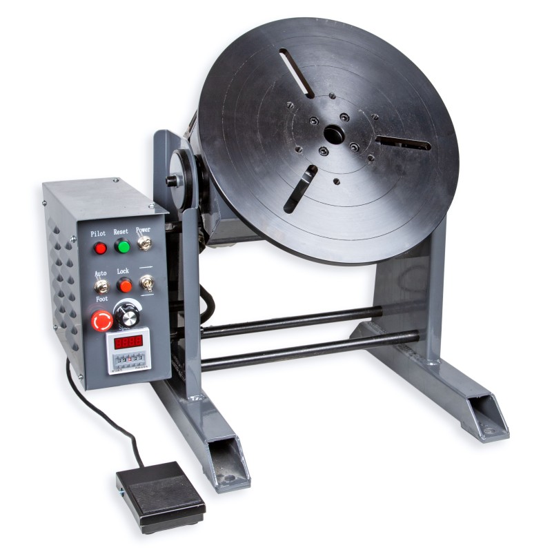 Nova WP-30 svejsepositionsholder / roterende bord – en kompakt og effektiv løsning med en kapacitet på 30 kg.