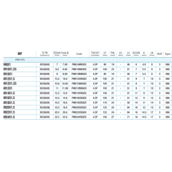 YAMAWA, PO-VA, Machine tap, Metric fine, for through holes, Ox-treatment