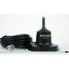 Wilson Little Will Silver Coil 27–28 MHz-bilantenne med magnetfot