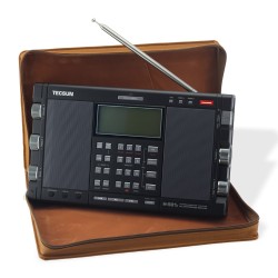 Tecsun H-501x-radiomottaker med FM-stereo, kortbølge, mellombølge og langbølge.
