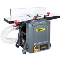 NOVA BY-82 Jointer Thicknesser with Helical Cutter Head