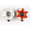 56C / 3140 Axel fixing set aluminium