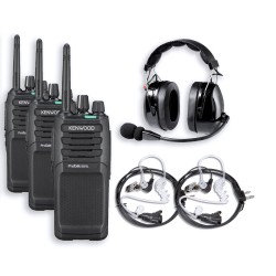 Kenwood TK-3701D analoginen/digitaalinen PMR446 radiopuhelin