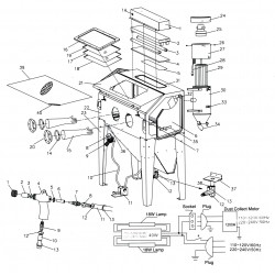 NOVA SBC420 hiekkapuhallin