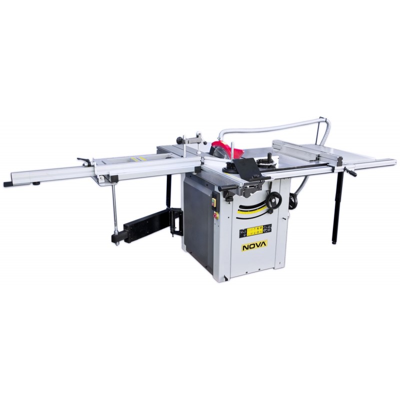 NOVA 12 Panel Saw with a scoring blade