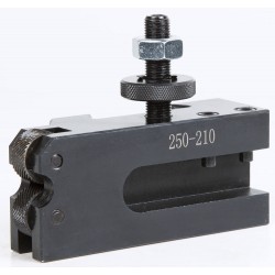 Kassette 250-210 hurtigskifte med rillestål / 16 mm holder