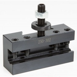 250-302 19 mm hurtigfeste med V-spor for rundt stål