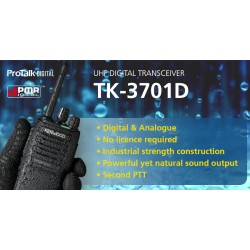 Kenwood TK-3701D digitaalne/analoogne PMR446 raadiosaatja
