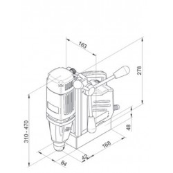 BDS MABasic 200 magnetic drill