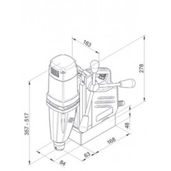 BDS MABasic 400 magnetic drill