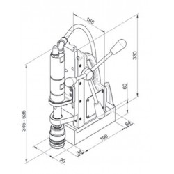 BDS AirMAB 5000 magnetboremaskin