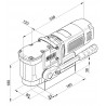 BDS MAB 155 kompakt magnetboremaskin – Ø 38 mm