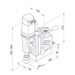 BDS MABasic 450 magneettiporakone