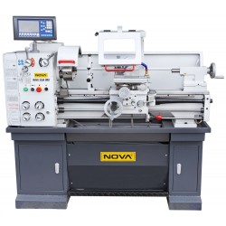 NOVA 230A manuell metalldreiebenk med 3-akset digitalt måleutstyr