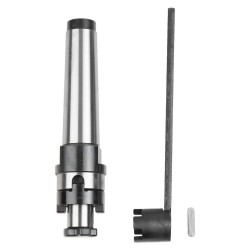 Face mill mandrel with morse taper