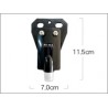 Diamond BU-50 1:1-balun for dipolantenner