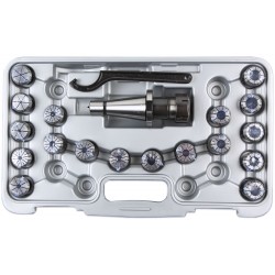 Fresechuck med spennhylser ISO 40 2–20 mm ER32