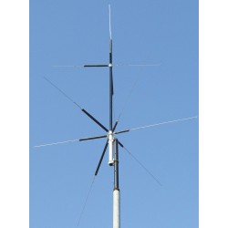 MFJ-2389 vertikalantenne, 3,5–430 MHz