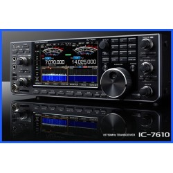 Icom IC-7610 HF + 50 MHz samt 5 MHz transceiver