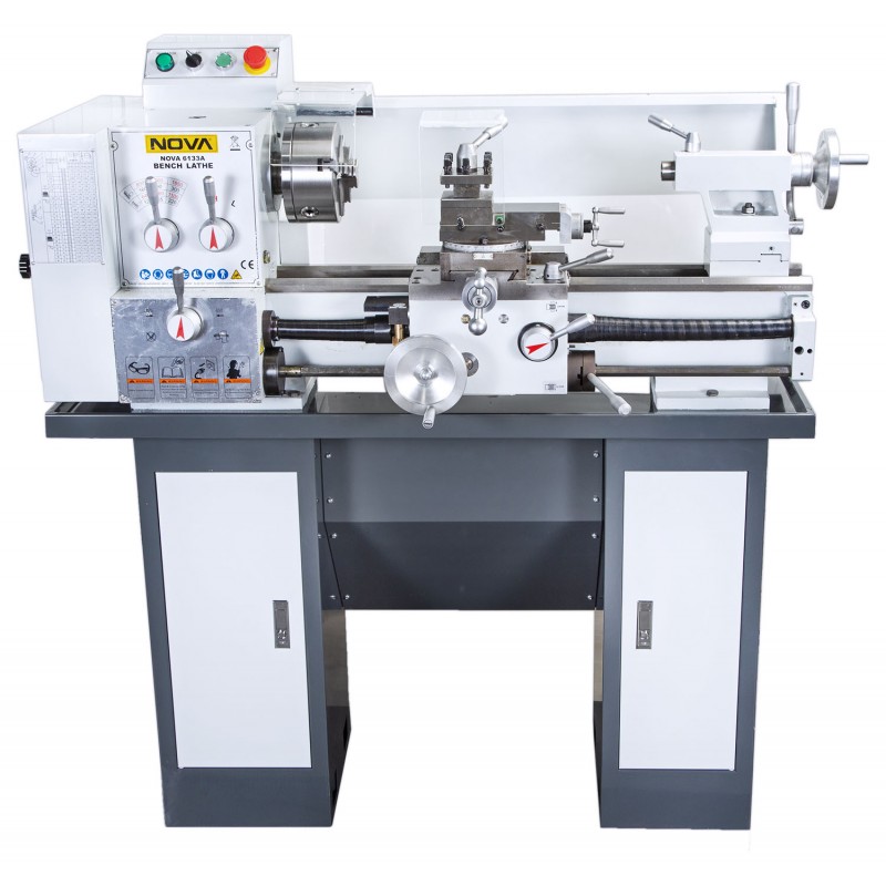 NOVA 6133B manuel metaldrejebænk 1,1 kW, spidsafstand 600 mm