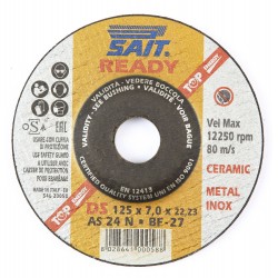 Keraaminen hiomalaikka Sait 125x7,0x22,23