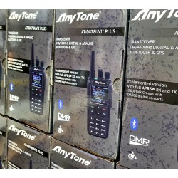 Anytone AT-D878UV VHF/UHF analog/digital håndradio med 3100 mAh batteri