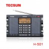 Tecsun H-501x-radiomottaker med FM-stereo, kortbølge, mellombølge og langbølge.