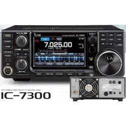 Icom IC-7300 HF + 50 + 70 MHz 100 W SDR-sender/mottaker