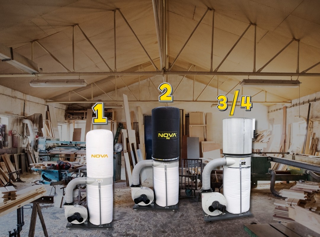 Which Dust Filter Fits Your Workshop? A Comparison of Four Solutions