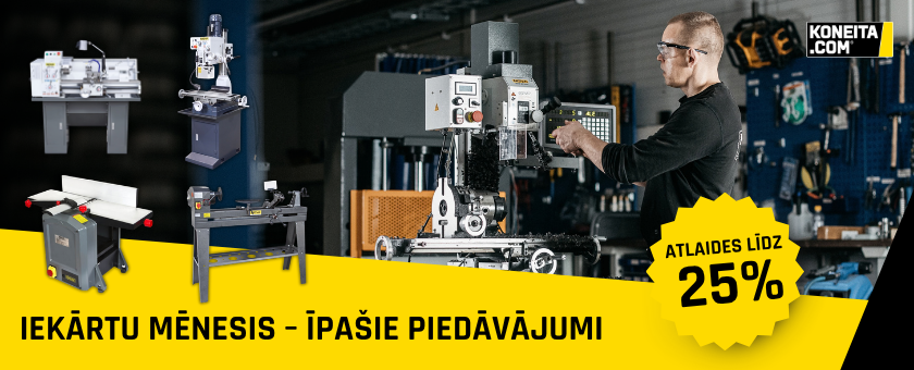 Iekārtu mēnesis – atlaides līdz 25%